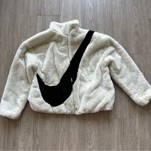 Nike fur coat